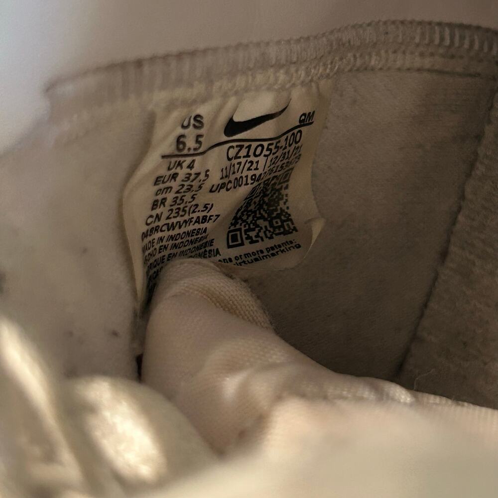Nike Blazer Mid 77 (CZ1055-100) Women’s Athletic Shoes Sneakers Size 6.5 White - Picture 8 of 8